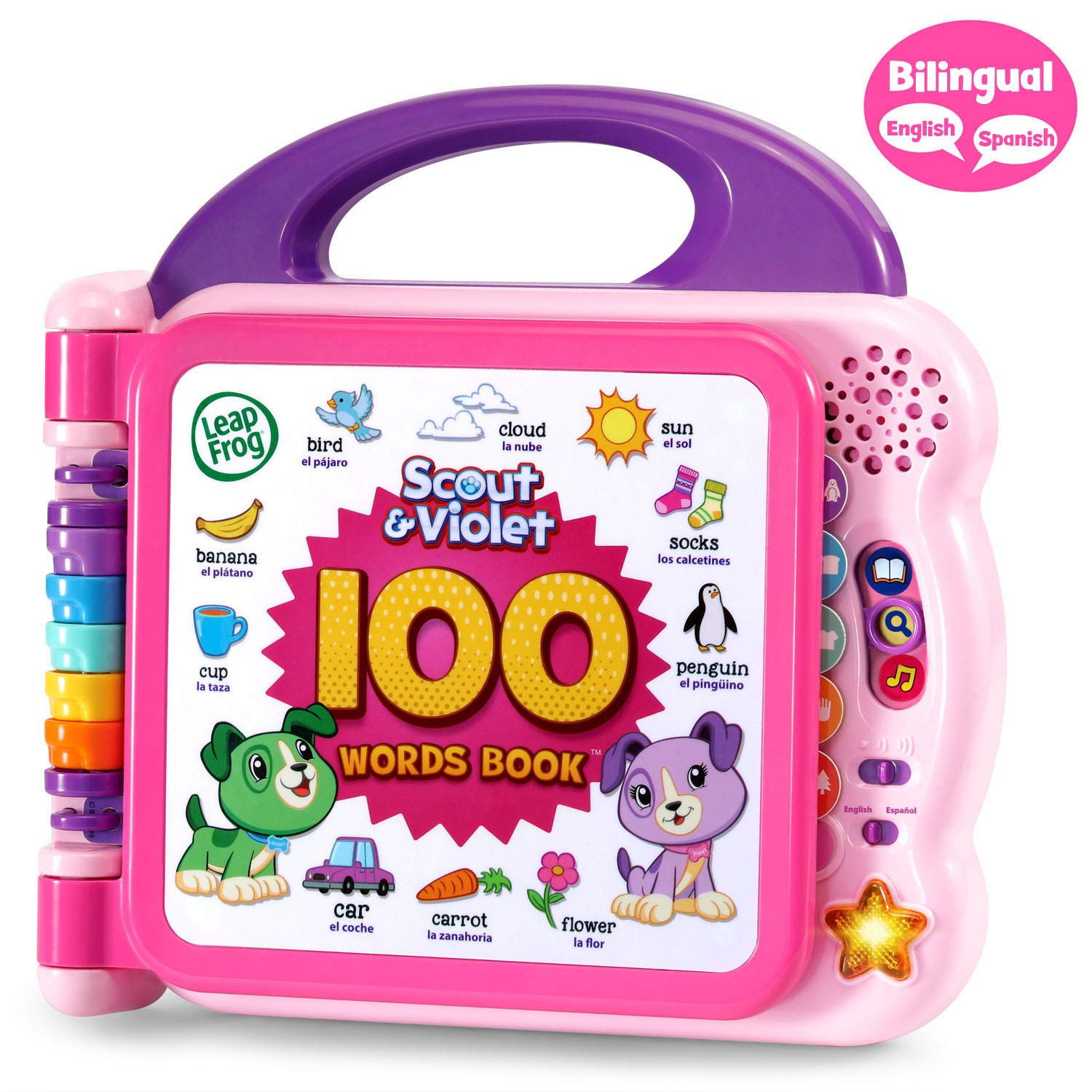 LeapFrog Scout and Violet 100 Words Book, Purple | Amazon (US)