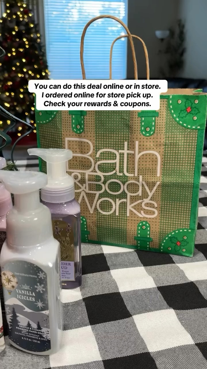 Bath and Body Works Hand Soap Deal, $2.95, sale good through November 25, 2025. #bathandbodyworks #handsoapdeal #blackfridaydeals2025 #blogaboutitall