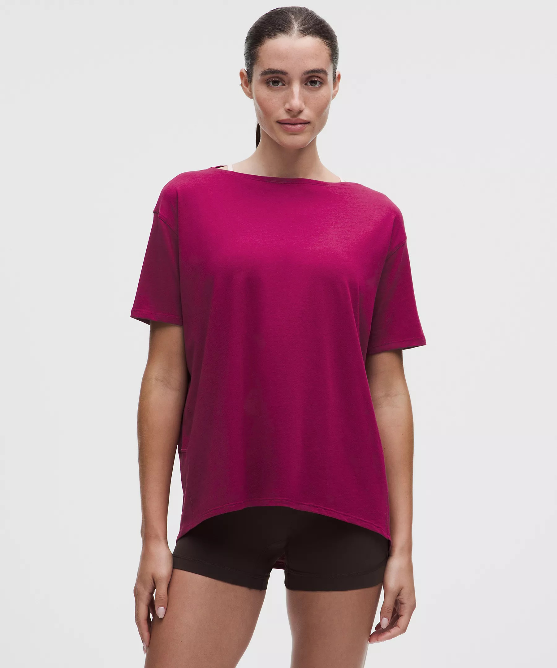 Back In Action Organic Cotton-Blend T-Shirt | Lululemon (US)