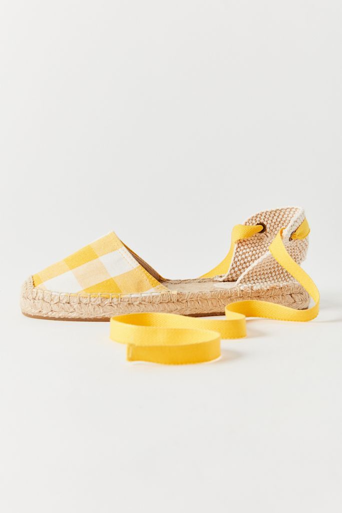 Soludos Lauren Gingham Espadrille Sandal | Urban Outfitters (US and RoW)