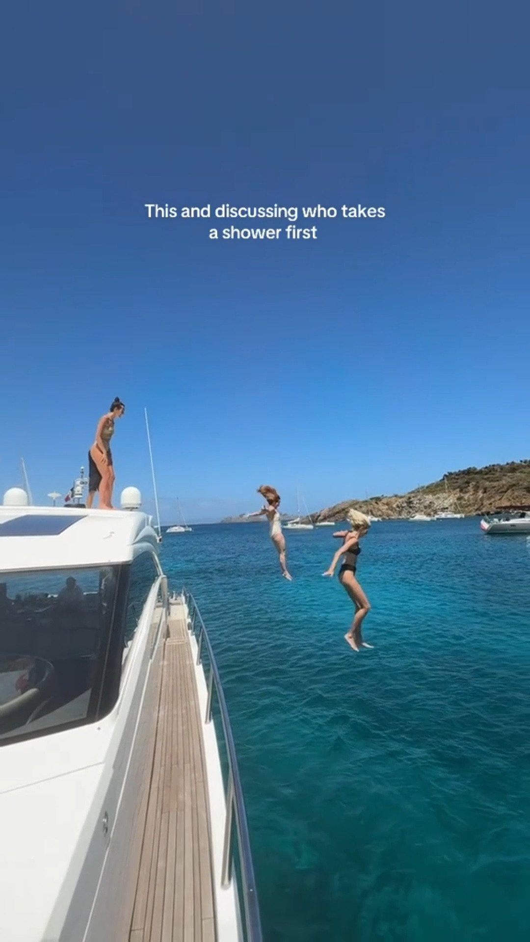 this and discussing who takes a shower first 

#LTKWatchNow #LTKSwim #LTKTravel