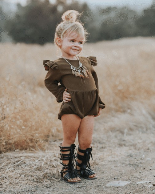 Rhodes Bubble Shorty Romper - Fairytale Green | Bailey's Blossoms