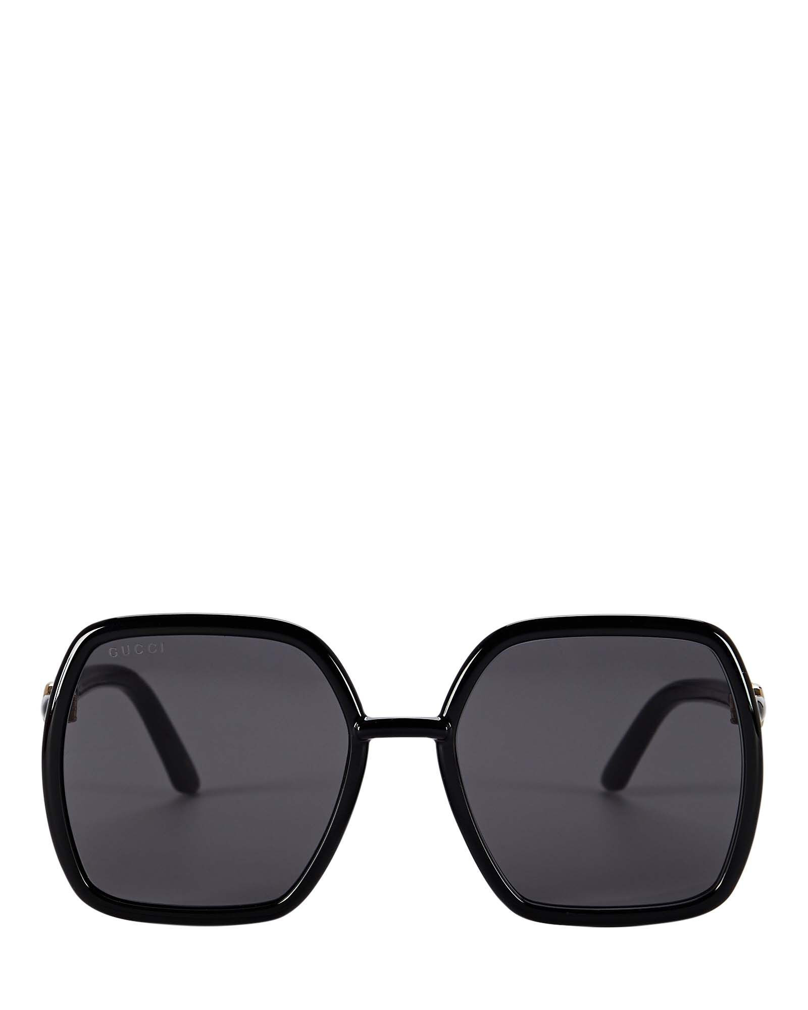 Oversized Hexagonal Sunglasses | INTERMIX