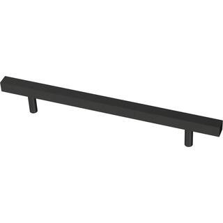 Liberty Square Bar 6-5/16 in. (160 mm) Matte Black Cabinet Pul(12-Pack) P37282C-FB-K1 - The Home ... | The Home Depot