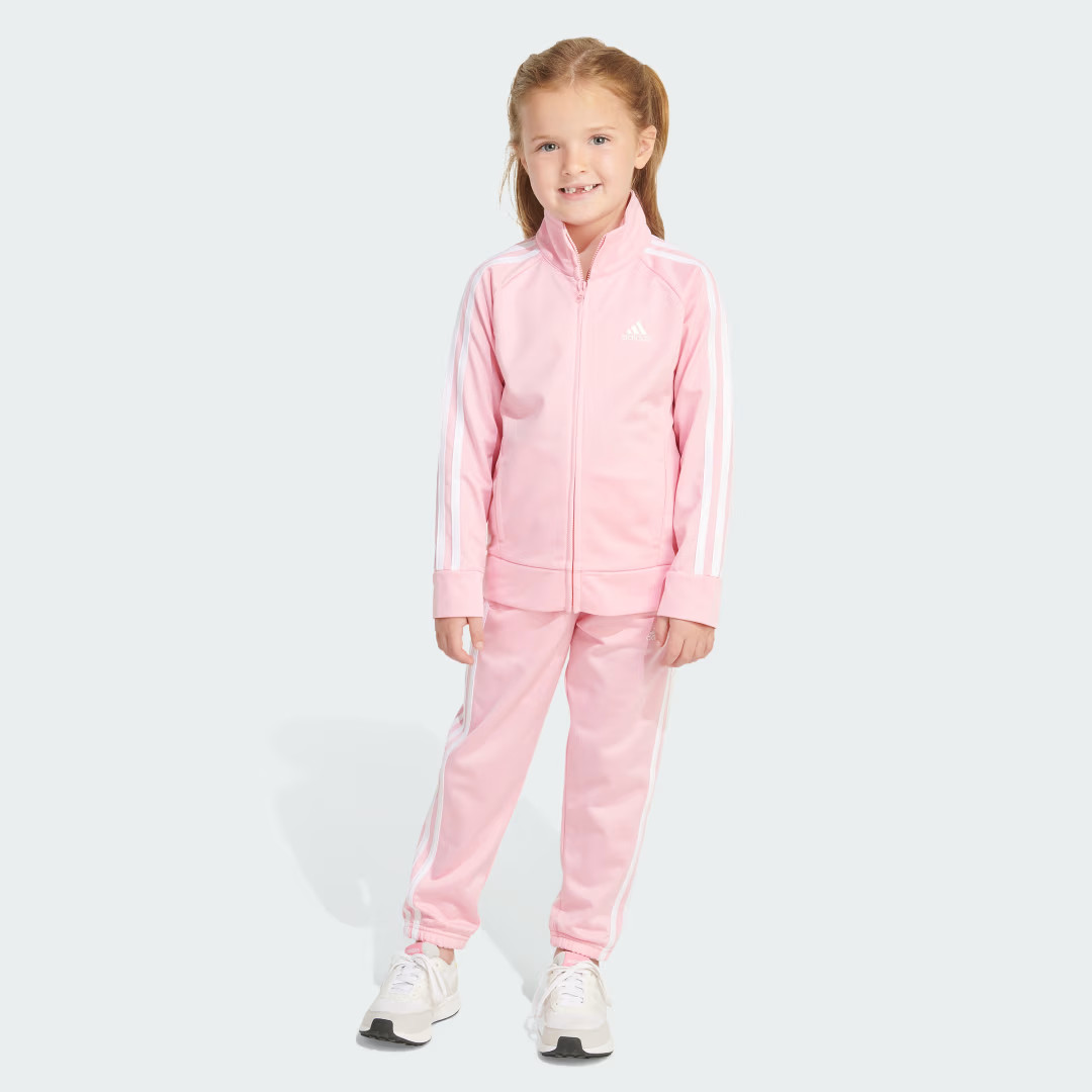 adidas REPL GIRL TRICOT TRACK SET Light Pink 6 Kids | adidas (US)