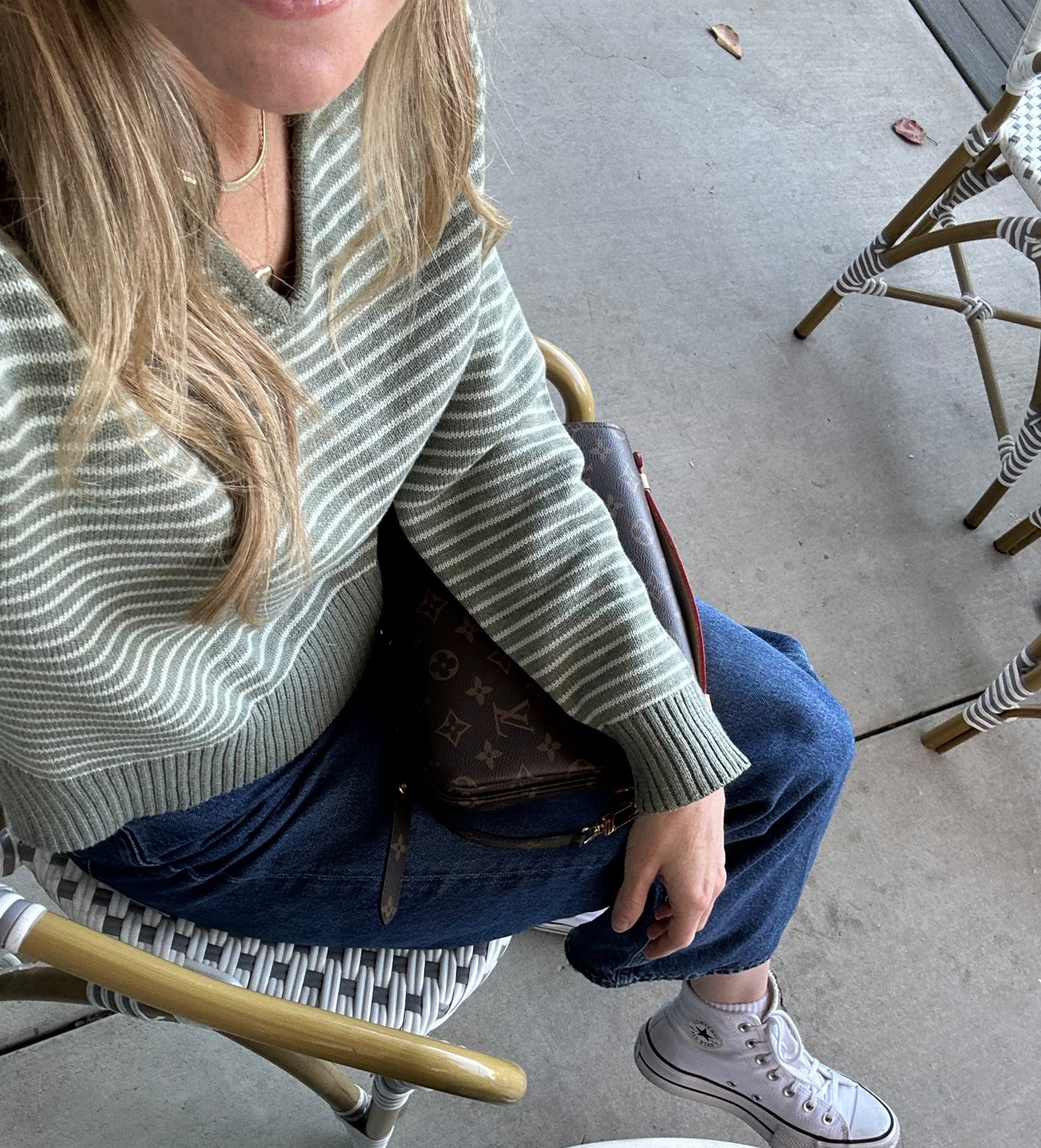 jeans - true to size (control)
sweater - small

#LTKootd #LTKSaleAlert #LTKmomlife