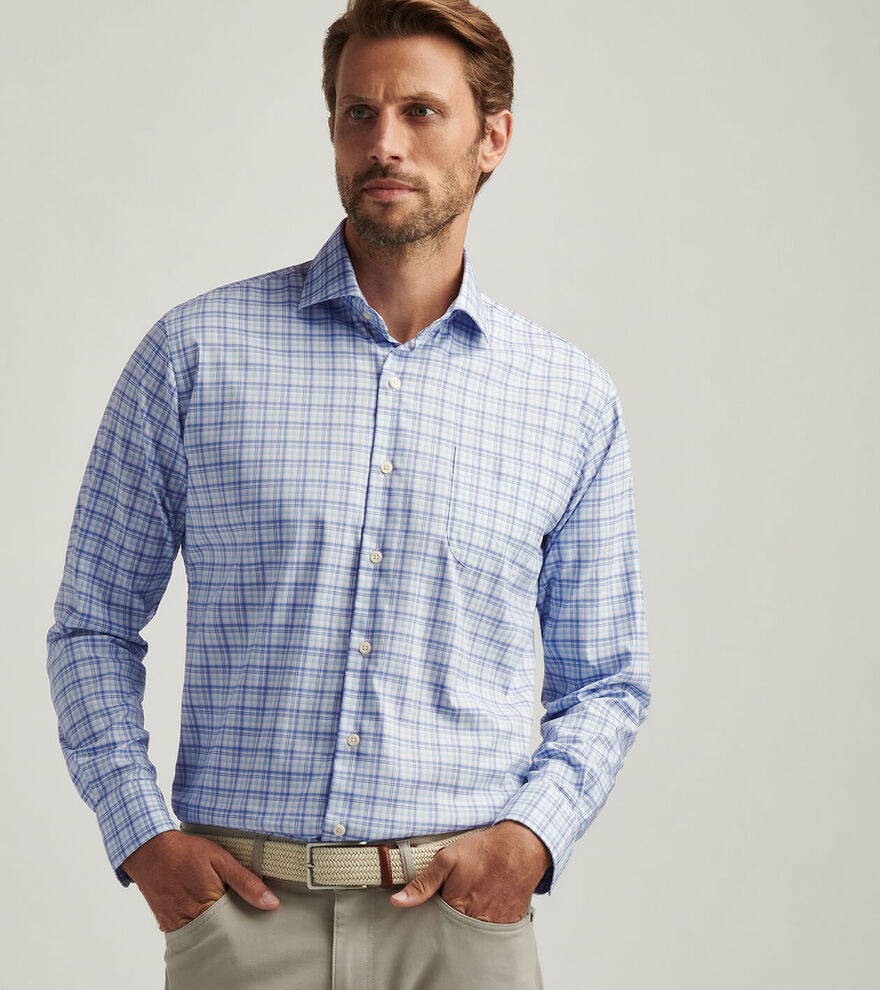 Garrow Crown Lite Cotton-Stretch Sport Shirt | Peter Millar