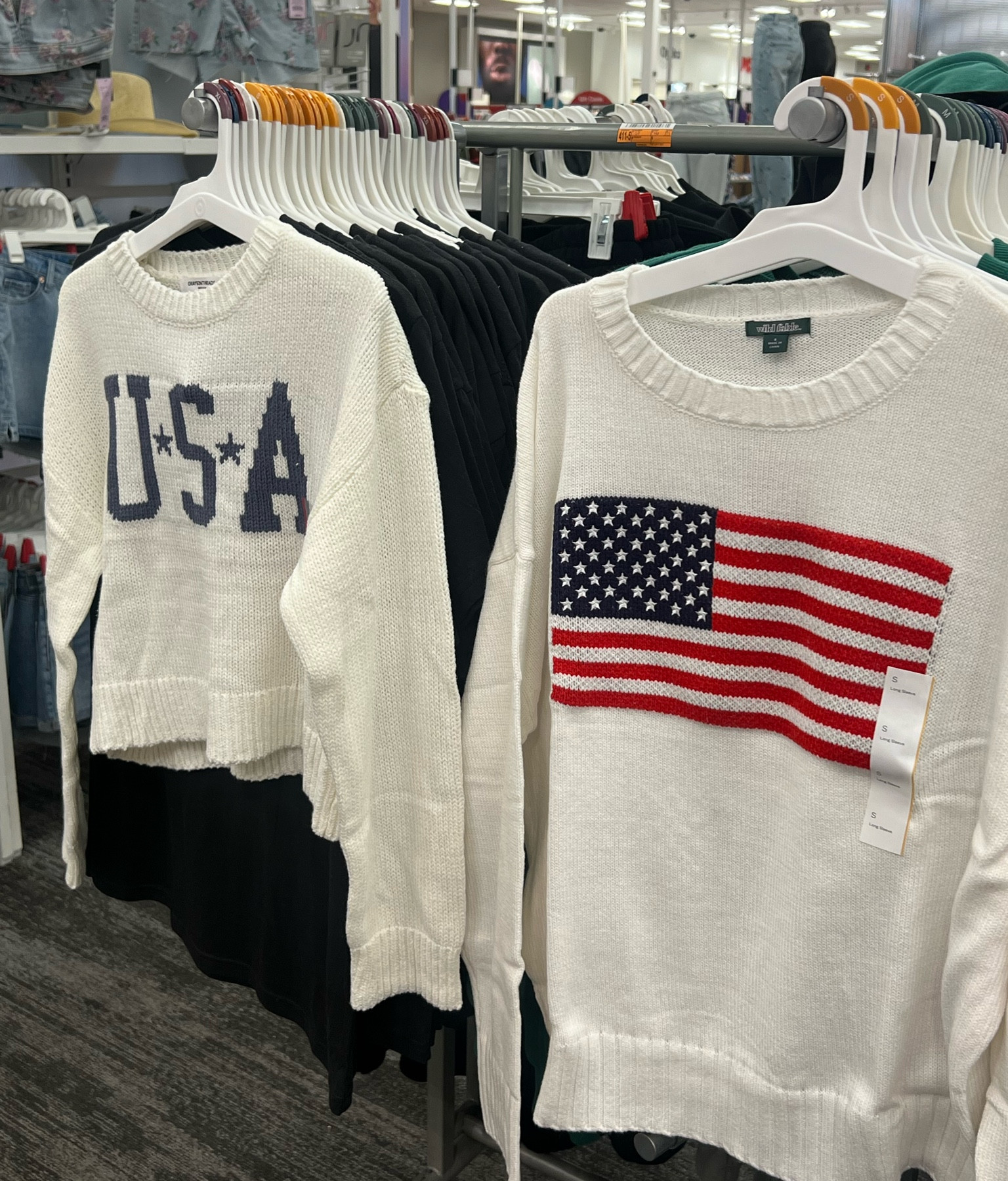Cutest target sweaters for 4th of July & super affordable! So chic for 4th of July to wear over a swimsuit! Target finds are the best! 

#LTKSeasonal #LTKFindsUnder100 #LTKStyleTip