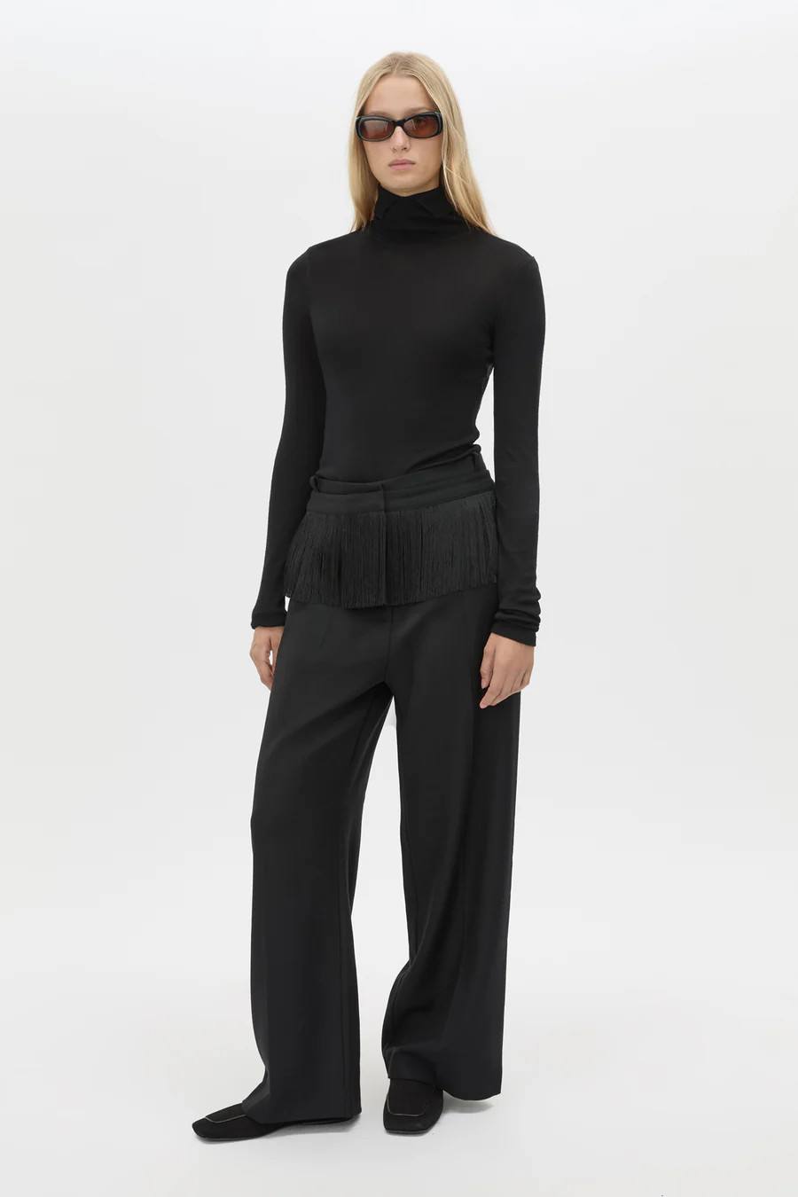 Zaman Wide Leg Pant in Black - CAMILLA AND MARC® C&M | CAMILLA AND MARC (ANZ)