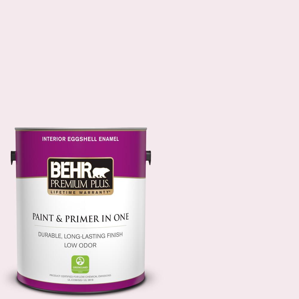 BEHR Premium Plus 8 oz. #PR-W05 Sweet Roses Flat Interior/Exterior Paint and Primer in One Sample... | The Home Depot