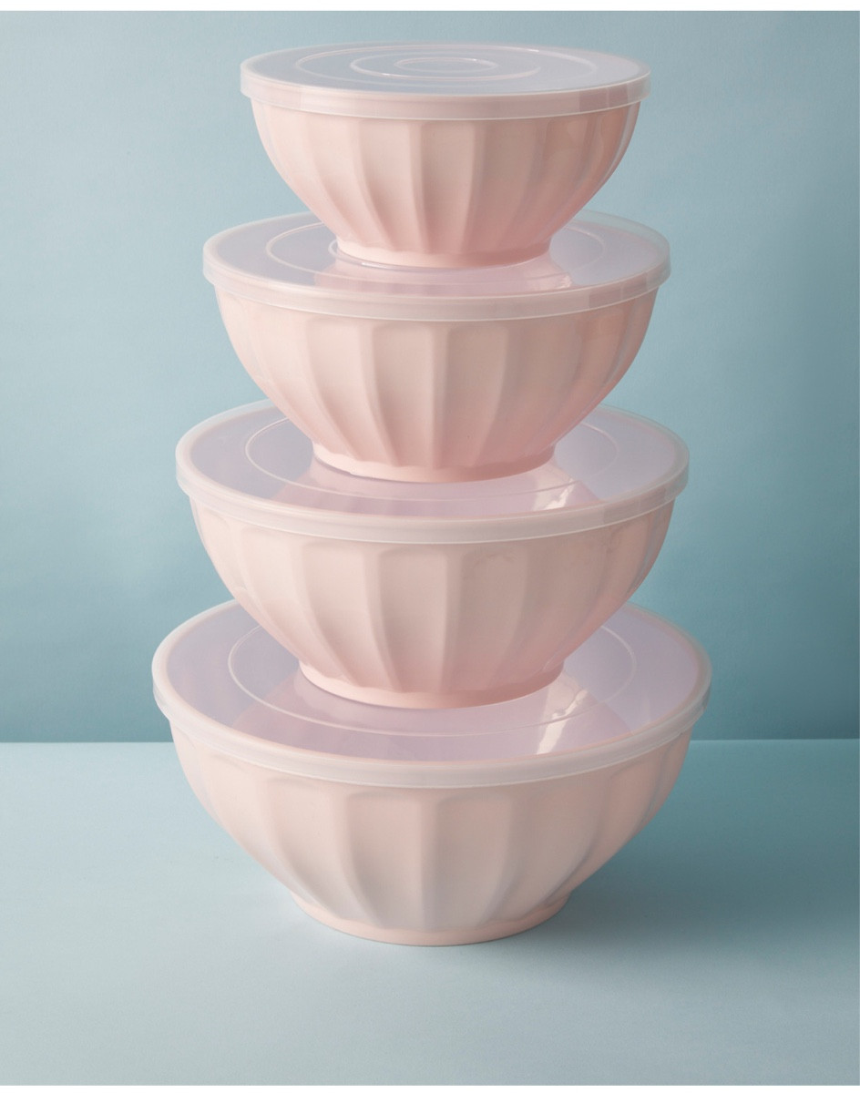 Blush mixing bowl set under $20 💗 pink mixing bowls, baking, kitchen accessories 

#LTKunder50 #LTKsalealert #LTKhome