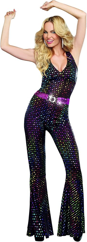 Dreamgirl Women's Disco Doll Costume | Amazon (US)