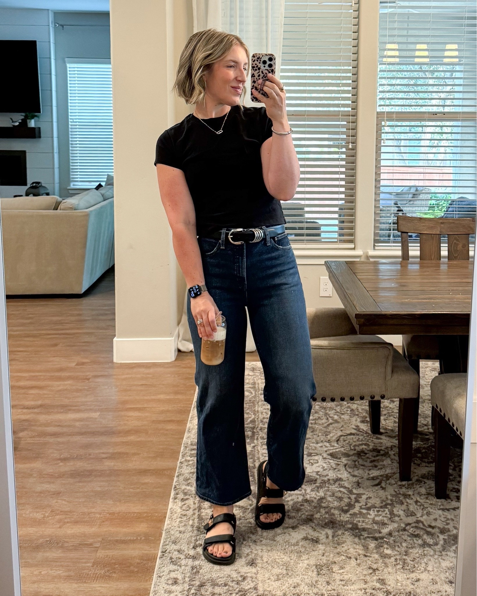 These jeans don’t stretch out and I love the cut!!!  Size up in the tee (I’m in a large) but also buy one in every color!!!

#LTKdayinmylife #LTKmomlife