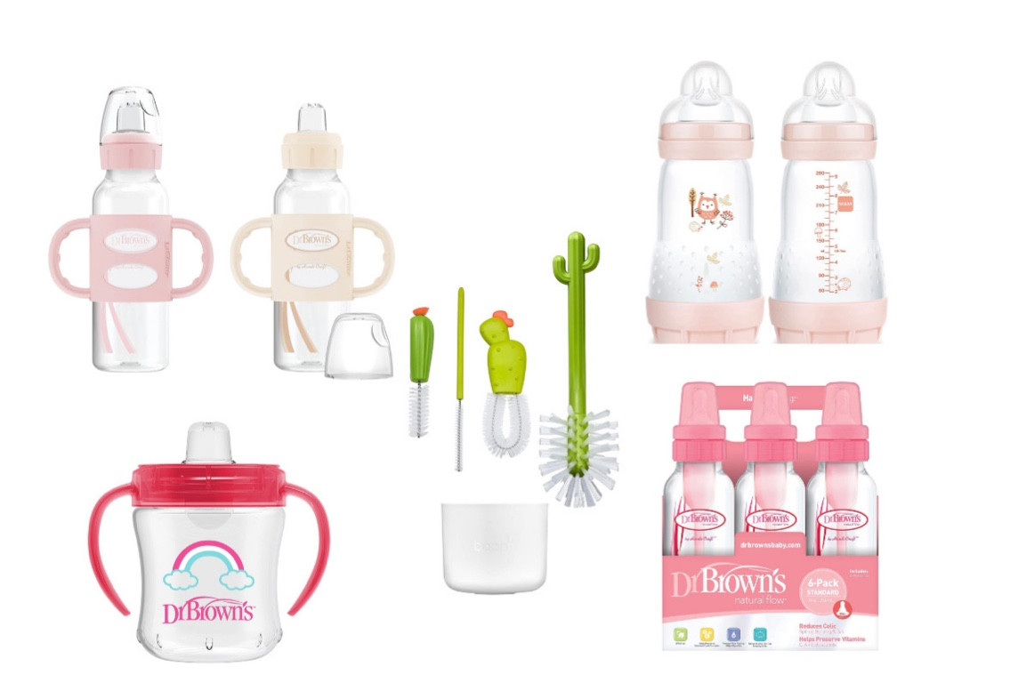Some of our favorite baby bottles and toddler sippy cups. This is also our favorite bottle brush cleaner! 

#LTKbump #LTKbaby #LTKfamily