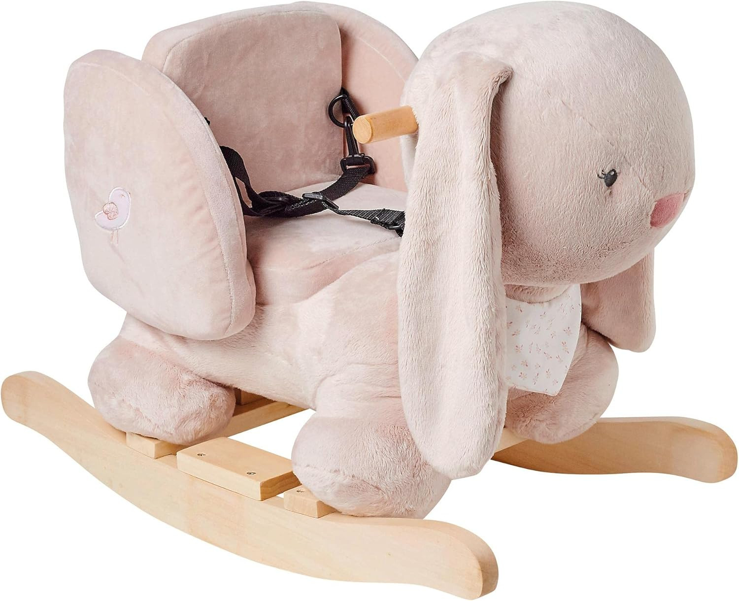Nattou - Rocking Animal - Apple The Bunny - with Safety Belt - Swinging Back and Forth - 63 x 33 ... | Amazon (CA)