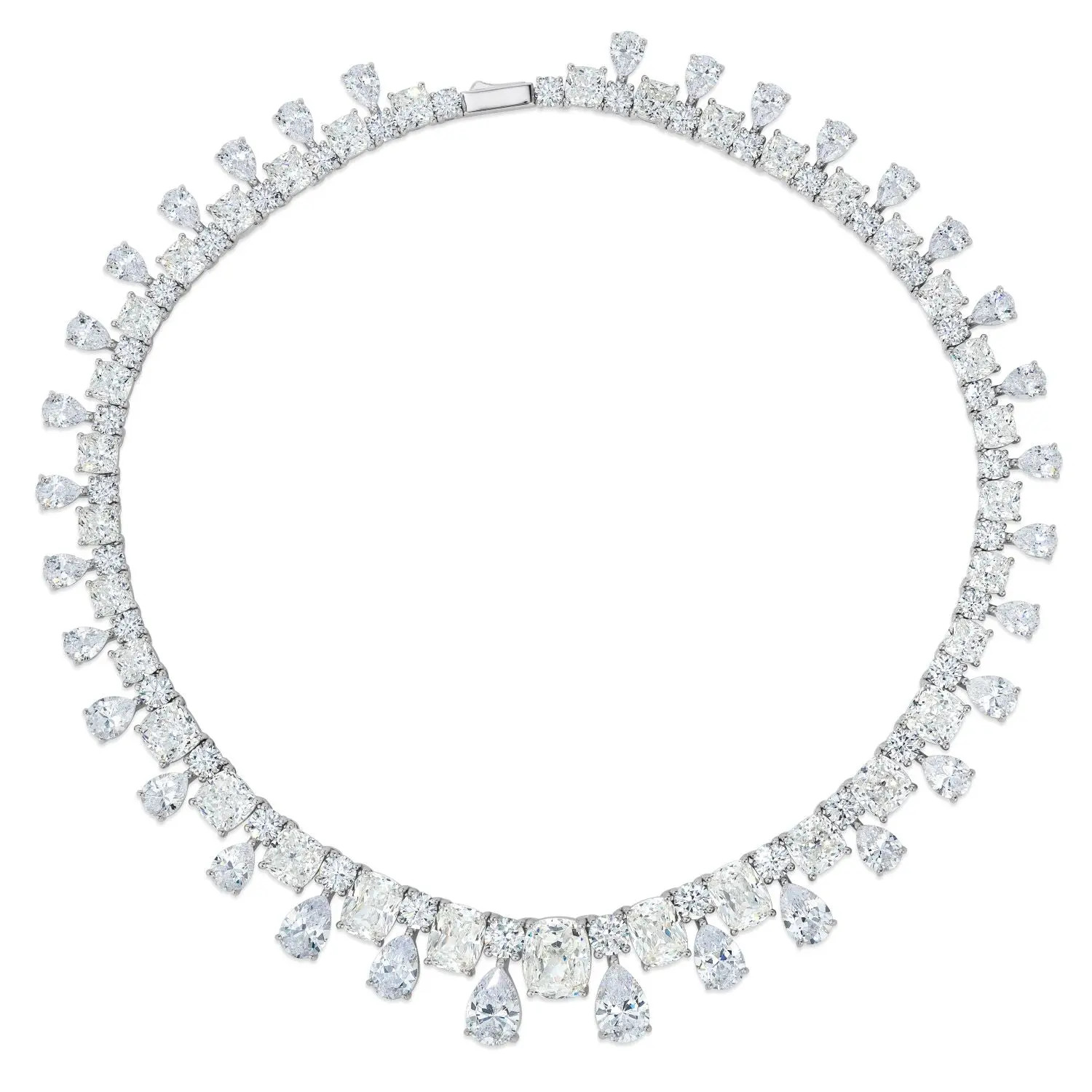 Anna Zuckerman Envy Statement Necklace in G/H Crystalline | Anna Zuckerman
