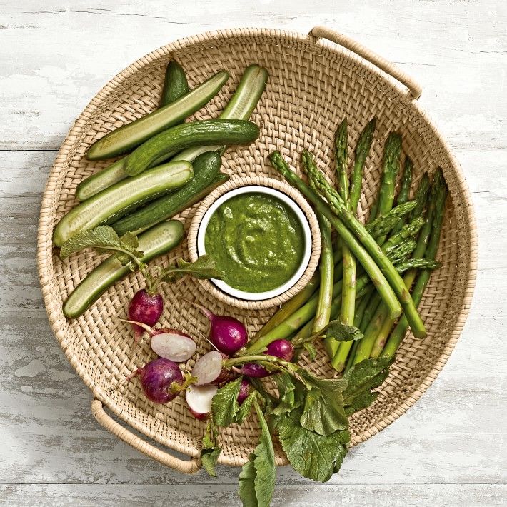 Light Woven Chip and Dip Bowl | Williams-Sonoma