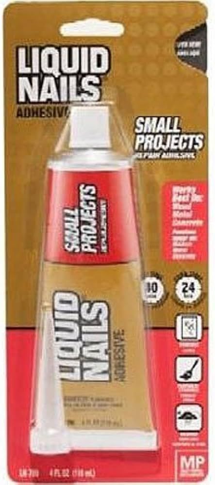 Liquid Nails LN-700 4-Ounce Small Projects and Repairs Adhesive | Amazon (US)