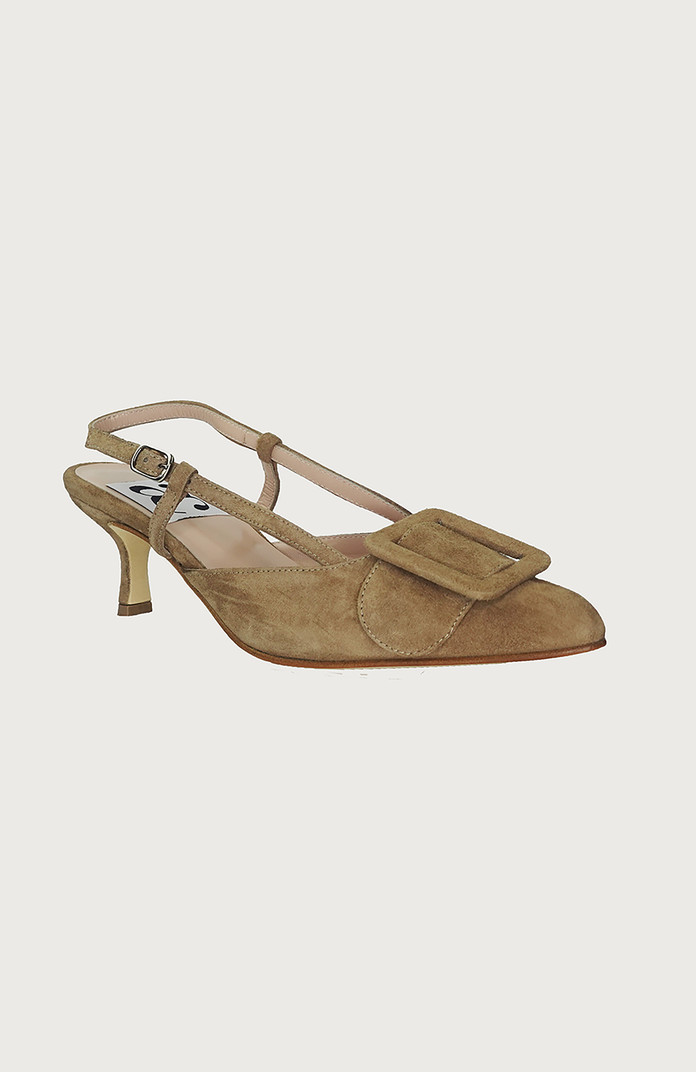 Andrea Carrano Shoes Mia Slingback Kitten Heel | Nordstrom | Nordstrom