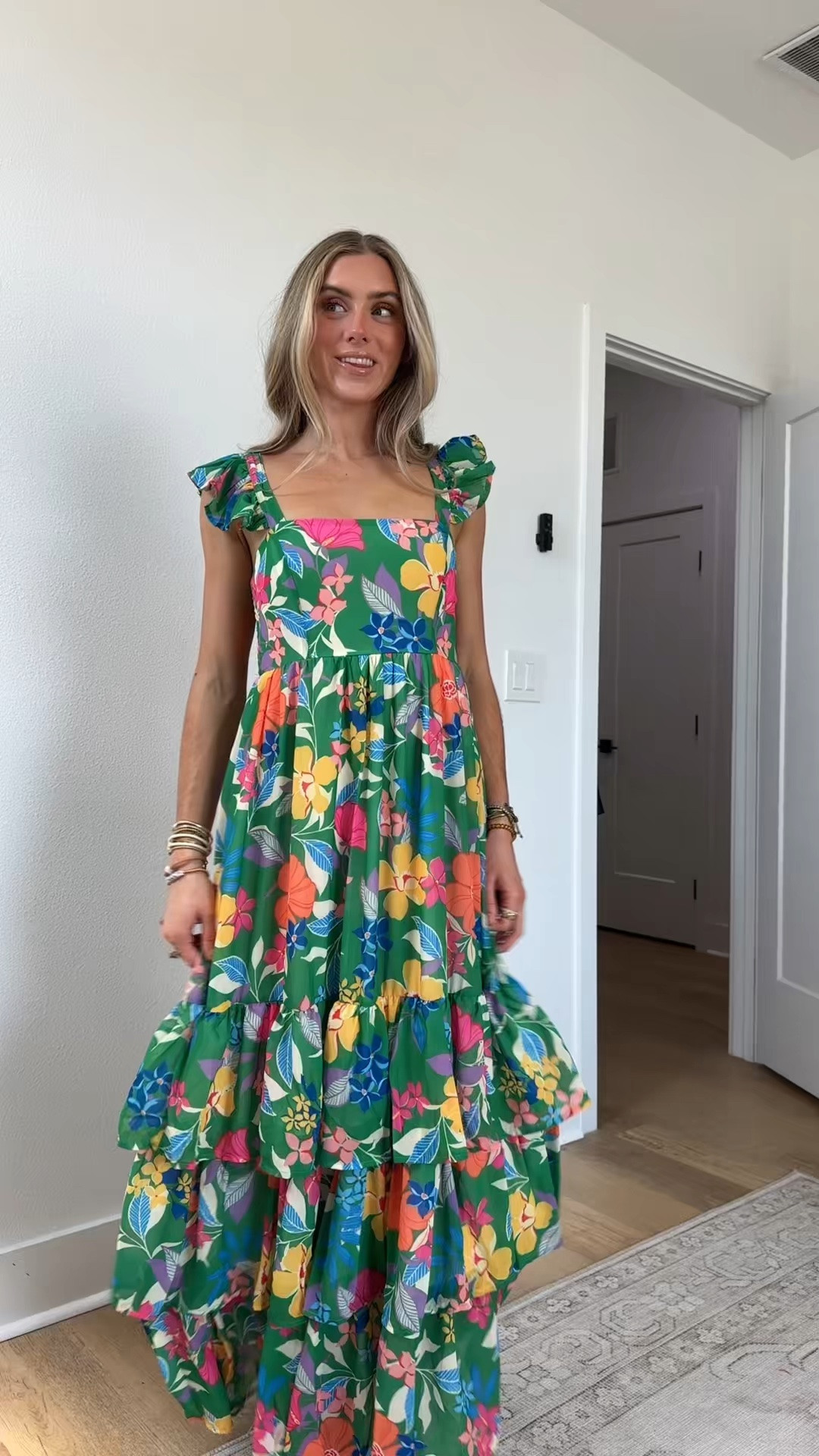 @balticbornclothing size XS dress and my code is SLOANEBB15. Float through warm-weather events in the Monte Tiered Maxi Dress, a lightweight chiffon style designed for easy, feminine movement. The square neckline and ruffle tank sleeves frame the shoulders, while a smocked back and elastic waist offer adaptable comfort.

#LTKootd #LTKWedding #LTKSaleAlert