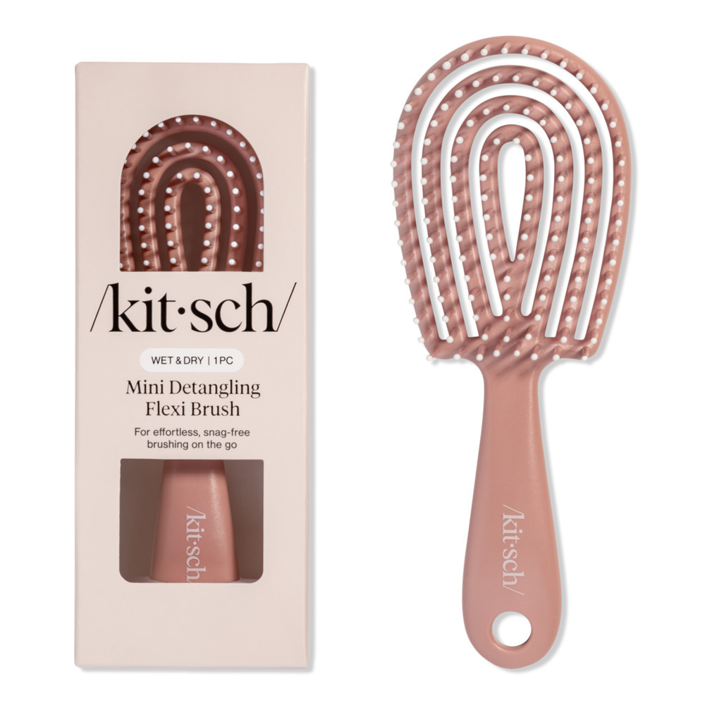 Kitsch Mini Detangling Flexi Brush - Terracotta | Ulta