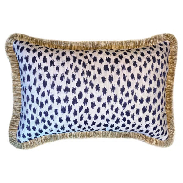 Bjargey Fringed Sunbrella® Indoor/Outdoor Throw Pillow | Wayfair North America