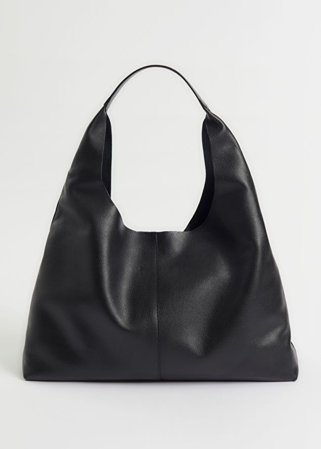 Grainy Leather Tote Bag | & Other Stories (EU + UK)