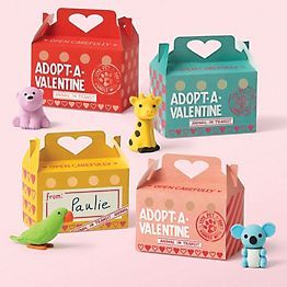 Adopt A Pet Valentine's Day Card Kit | Paper Source | Paper Source