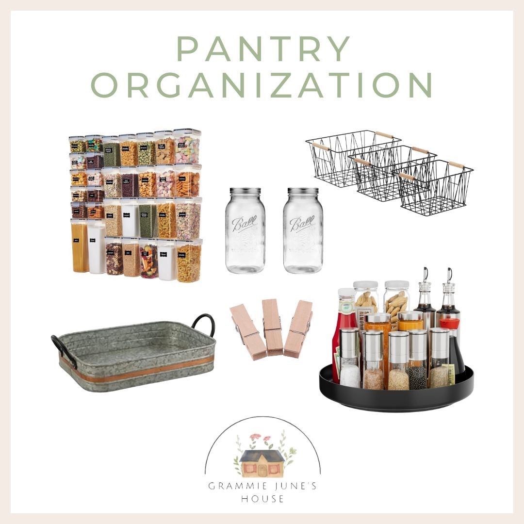 Pantry Organization Essentials for a calm, cozy kitchenn

#LTKHome #LTKfoodie #LTKOver40
