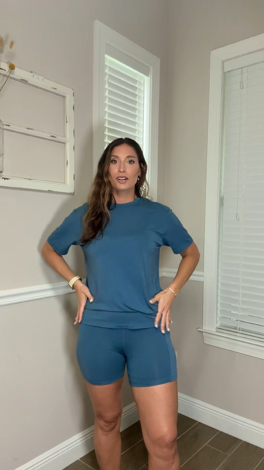 Summer uniform = oversized tee + biker shorts ☀️

This matching set is ridiculously comfortable and one of those outfits you’ll end up wearing way more than you planned. The oversized tee gives it that relaxed, effortless look, while the biker shorts keep everything comfy and easy for errands, travel days, lounging, or a quick coffee run.

Linked my exact set 💙✨

#LTKootd #LTKActive #LTKTravel