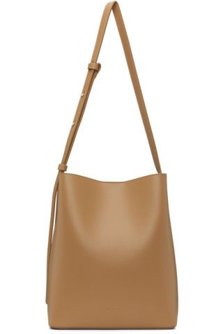 Aesther Ekme - SSENSE Exclusive Tan Sac Bucket Bag | SSENSE