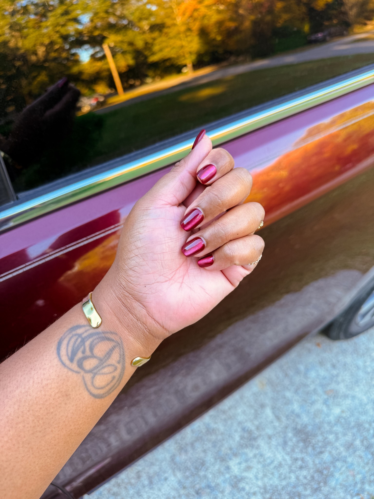 Fall Nails 💅🏽 in my favorite color 

#LTKHoliday #LTKBeauty