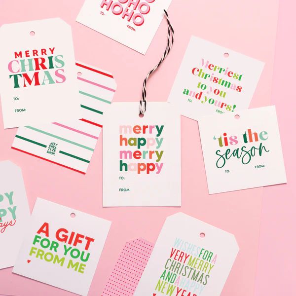 Christmas Bag of Tags | Joy Creative Shop