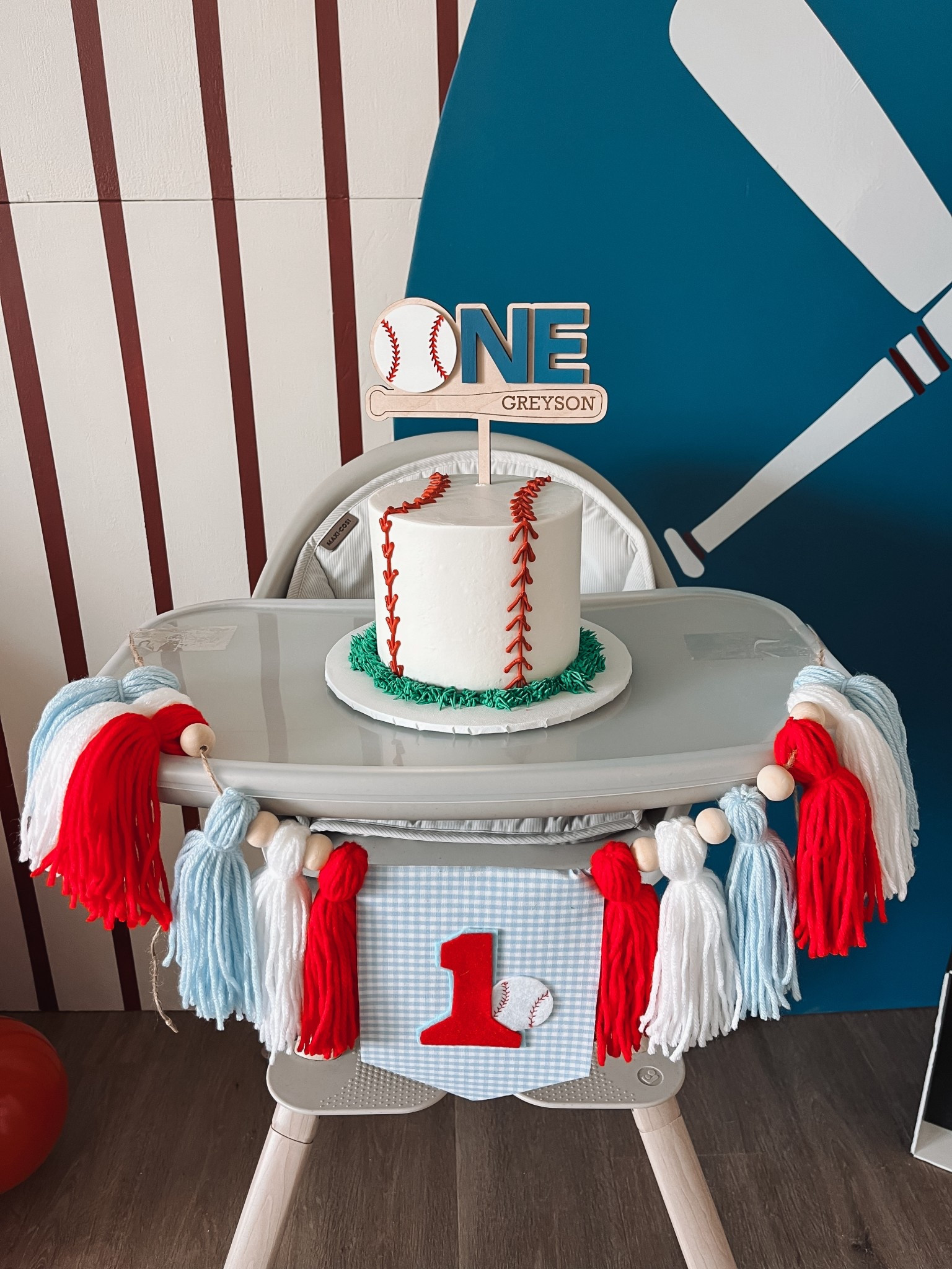 High chair and cake details from my son’s Rookie of the Year birthday party. #firstbirthday #rookieyear #babyboy

#LTKBaby #LTKKids #LTKParties