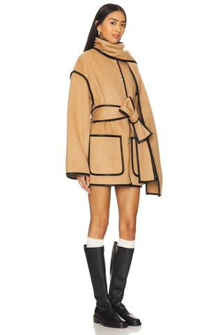 Tularosa Diana Coat in Camel from Revolve.com | Revolve Clothing (Global)