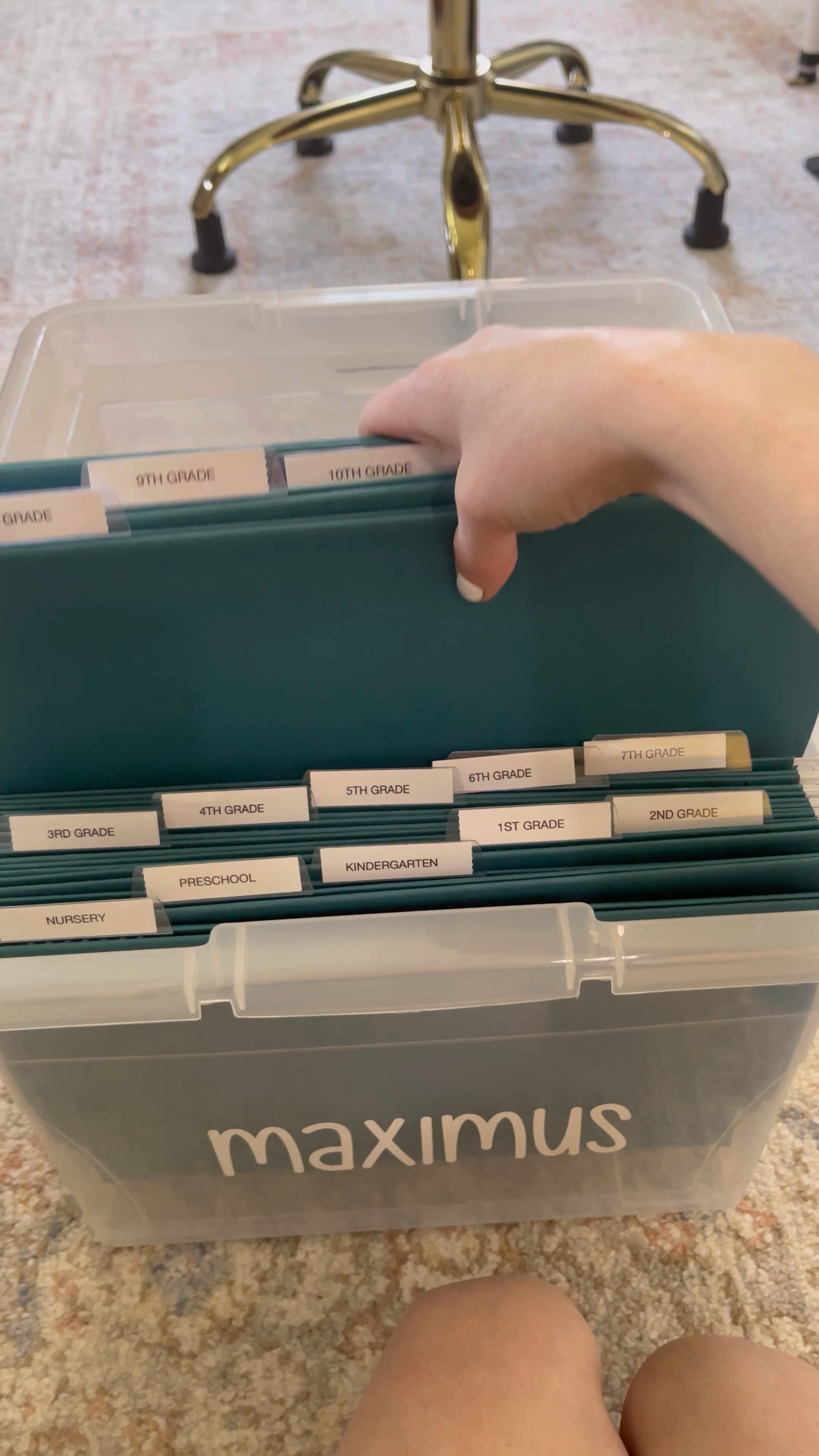 School memory boxes for our kids - so glad I got these to help organize all of those school papers, awards, certificates, school pictures, etc. that the kids being home in their backpacks ✨💕 use code SLAYATHOMEMOTHER to save 10% on your $50+ order 🙌



#LTKkids #LTKfamily #LTKSeasonal