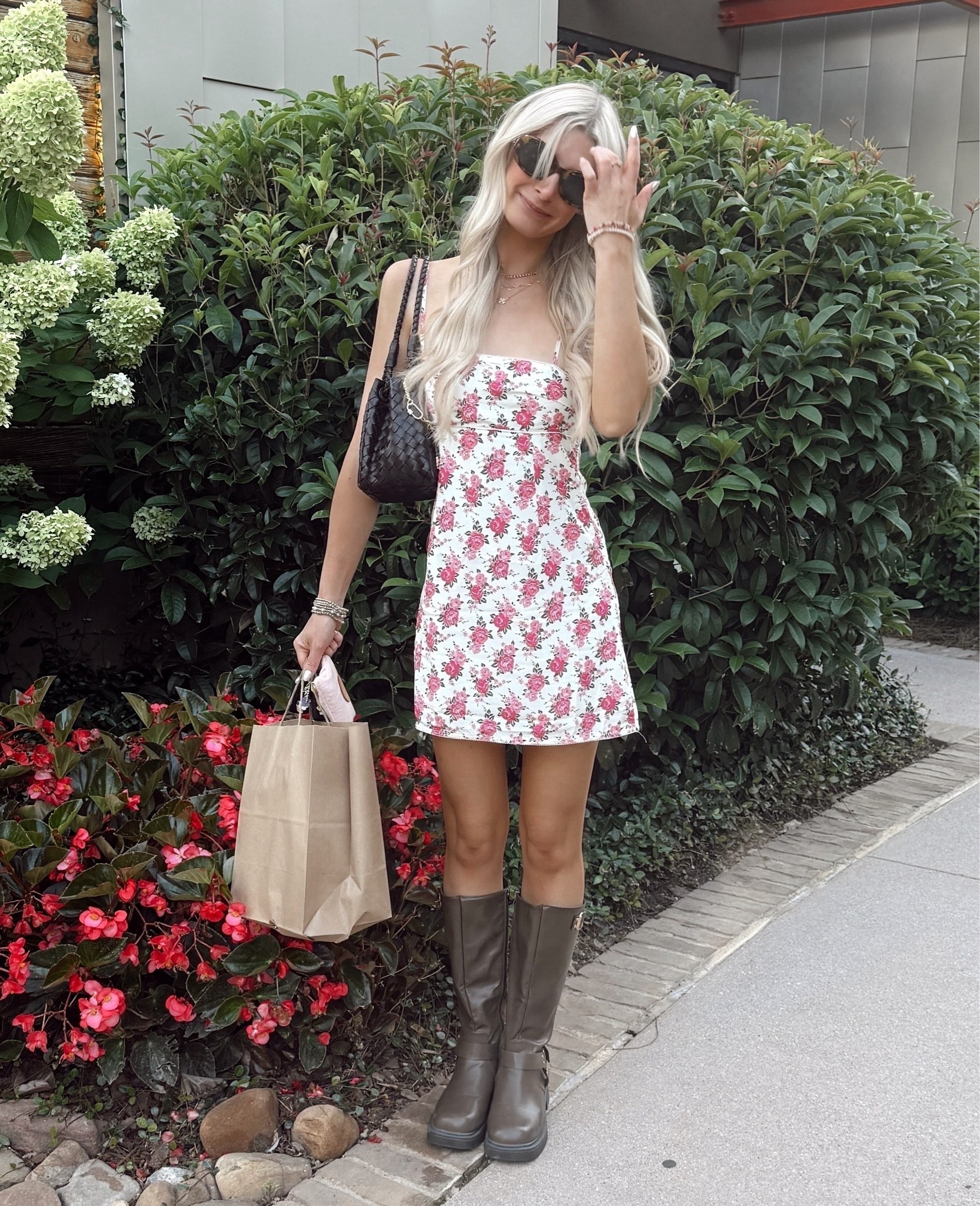 Exact dress and bag link: https://go.shopmy.us/p-77610886 
Everything else linked here - i wear these boots pretty much every day between this pair and my black pair - cannot rec enough! Comfy to walk!

#LTKSaleAlert #LTKSeasonal #LTKootd
