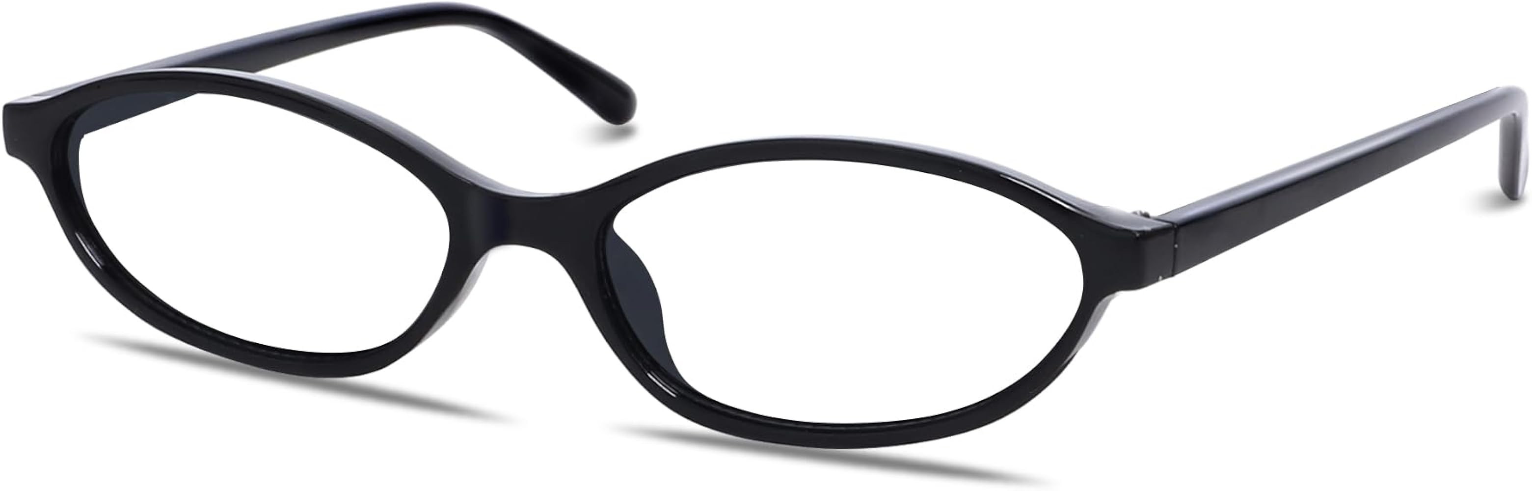 Retro Oval Sunglasses for Women Chic Cat Eye 90s Sunnies Lightweight Narrow Shades Trendy UV prot... | Amazon (US)