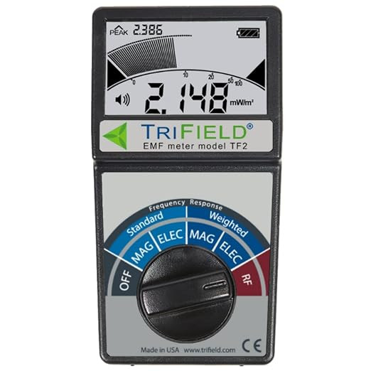 TF2 EMF Pollution Meter – 3-in-1 Magnetic, Electric & RF Field Detection | Amazon (US)
