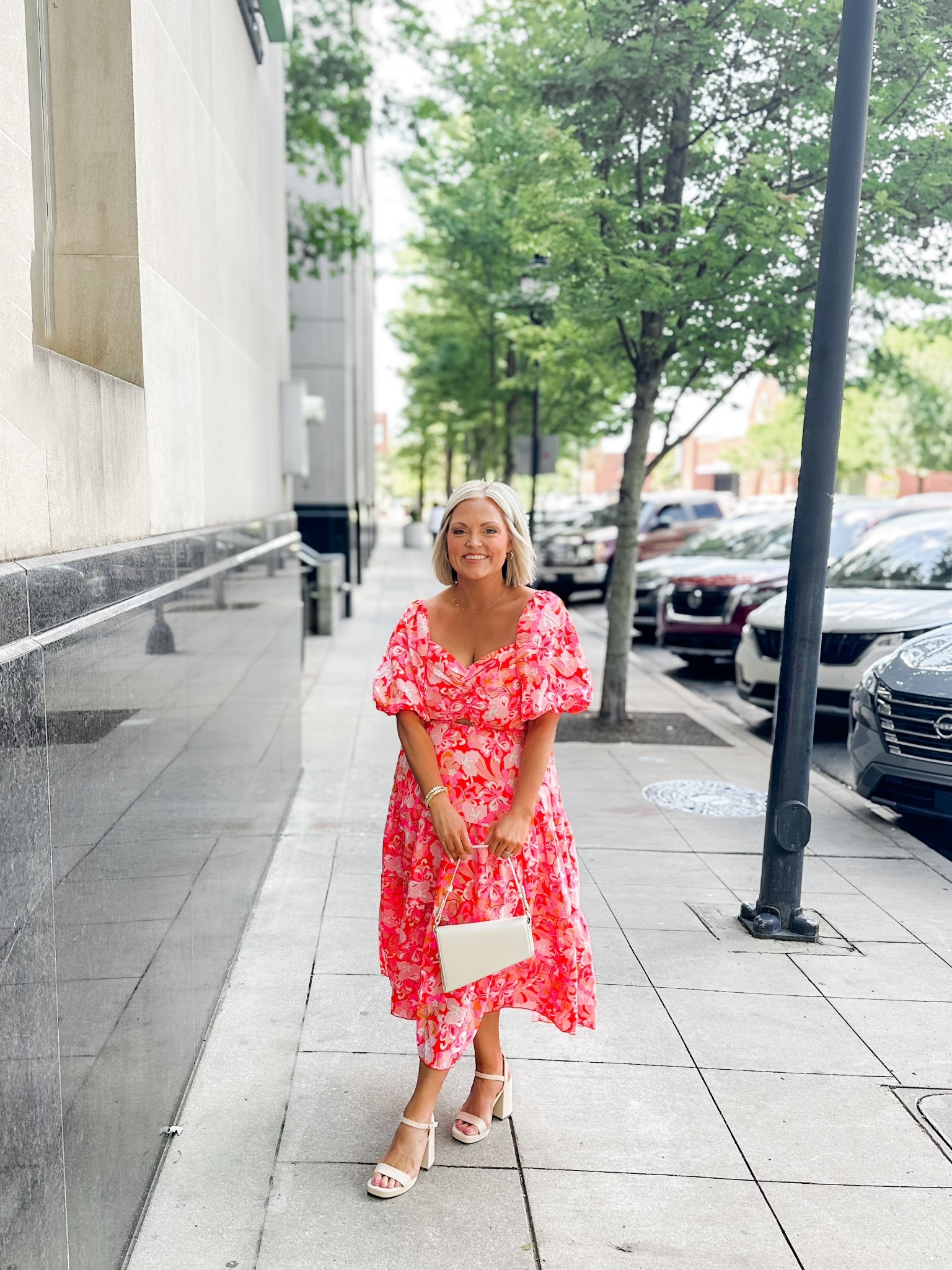 Amazon spring and summer wedding guest look! Dress is tts, comes in tons of colors, and can be worn on or off the shoulder! 

Shoes are also amazon and honestly so comfy for heels!

Exact purse is from TJ Maxx but I've linked a few similar!

#LTKSeasonal #LTKWedding #LTKStyleTip