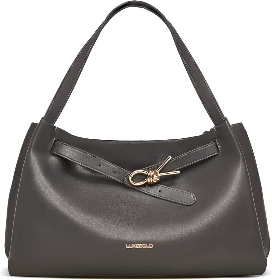 Hobo Bag for Women Purses and Handbags Shoudler Bag with Belted Detailing | Amazon (US)