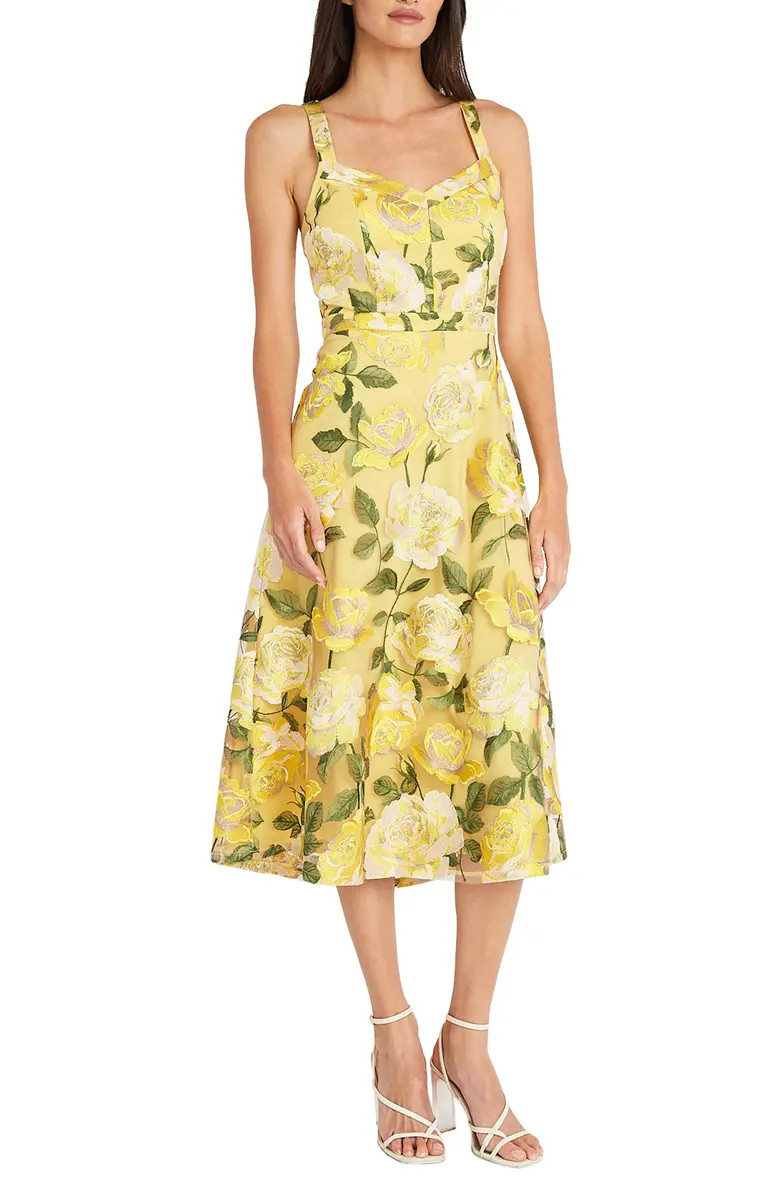 Floral Print Fit & Flare Cocktail Dress | Nordstrom