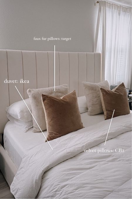 Bedding + pillows ☁️ duvet: IKEA

#LTKSeasonal #LTKhome
