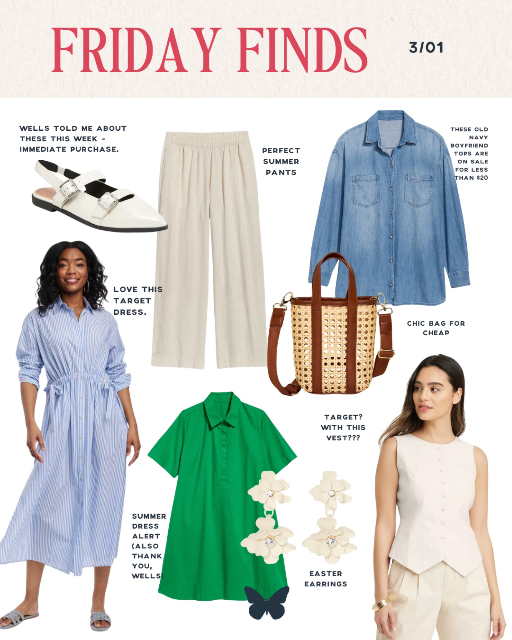 Friday finds! 03/01! 💚