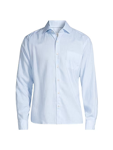 Tolland Linen-Blend Sport Shirt | Saks Fifth Avenue
