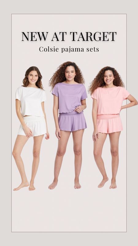  New Colsie pajama sets at Target

#LTKfindsunder100 #LTKstyletip #LTKfindsunder50