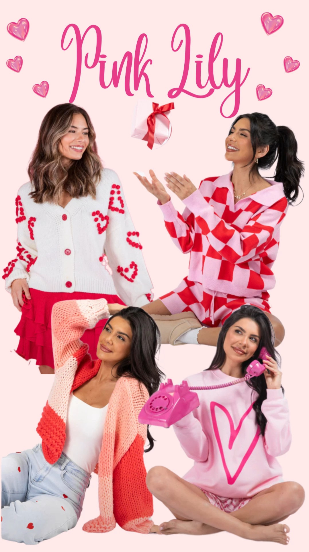 PINK LILY
Valentine’s Collection
🤍
Use Code: JANUARY20 for 20% off!

Valentine’s Day sweater, Valentine’s Day outfitt

#LTKGiftGuide #LTKSaleAlert #LTKStyleTip