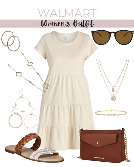 Walmart women’s outfit, dress, bag, sunglasses, sandals, jewelry 

#LTKShoeCrush #LTKFindsUnder50 #LTKStyleTip