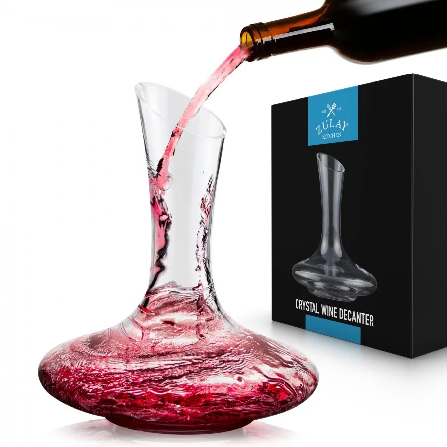 Zulay Kitchen Wine Decanter and Carafe Authentic Wine Aerator Decanter - Walmart.com | Walmart (US)