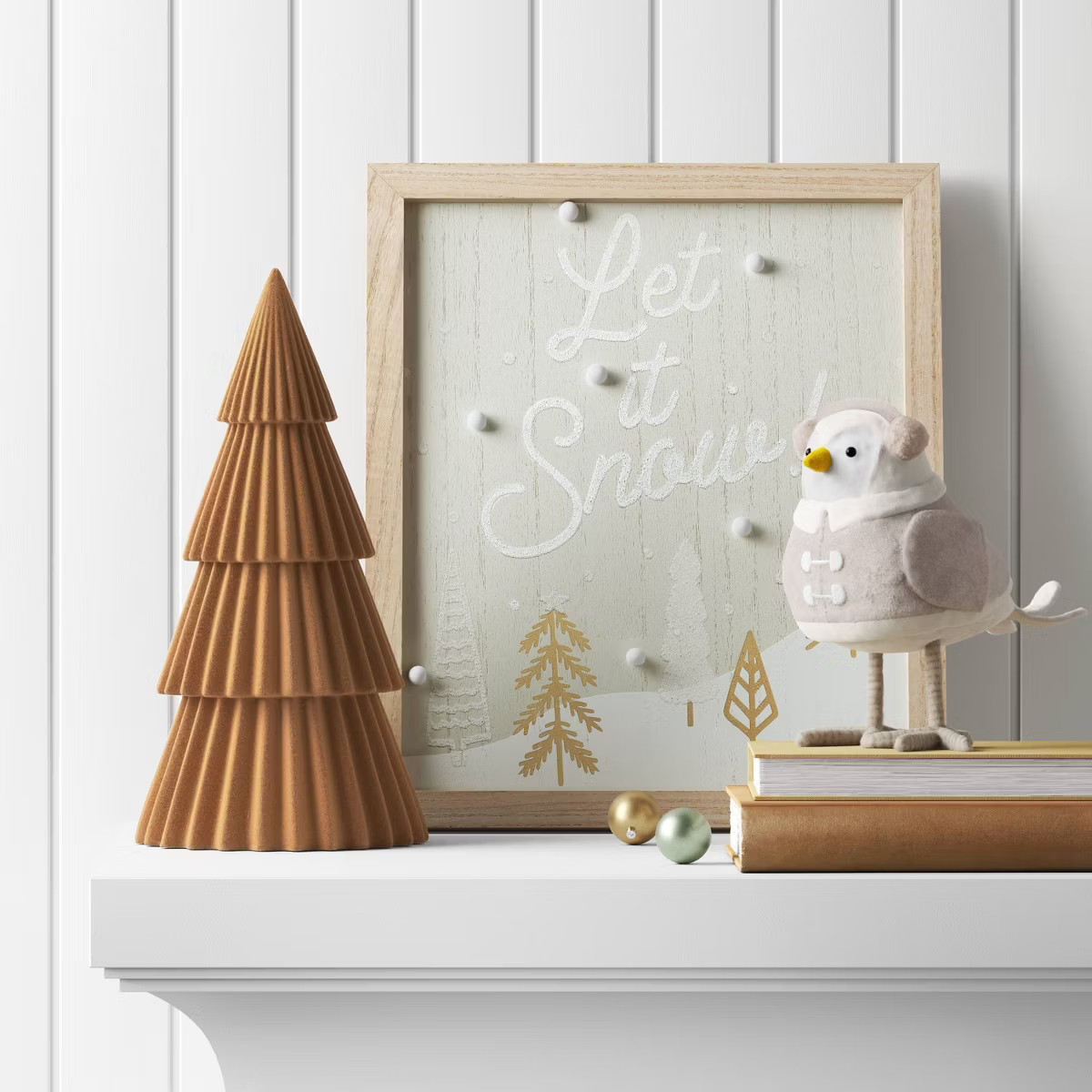 10" Flocked Christmas Tree Figurine - Wondershop™ | Target